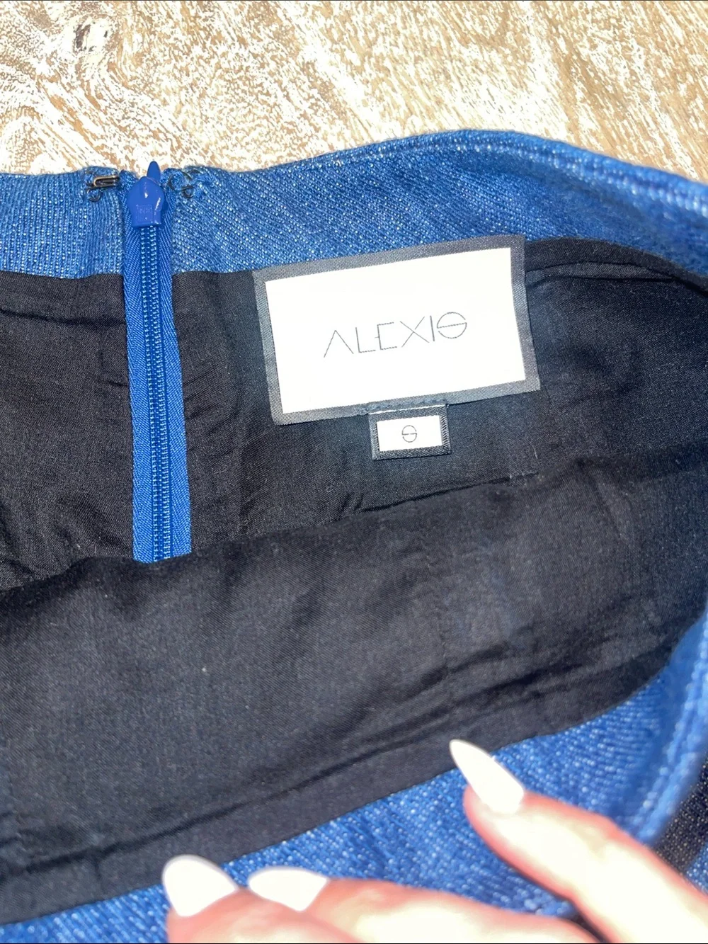 Alexis denim shorts